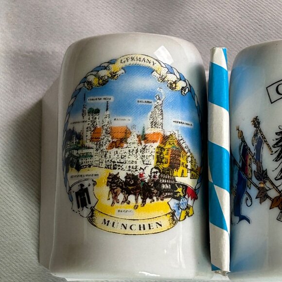 3 Disney Parks Germany Shot Glasses Featuring Munich & Neuschwanstein Castle. - Picture 11 of 11
